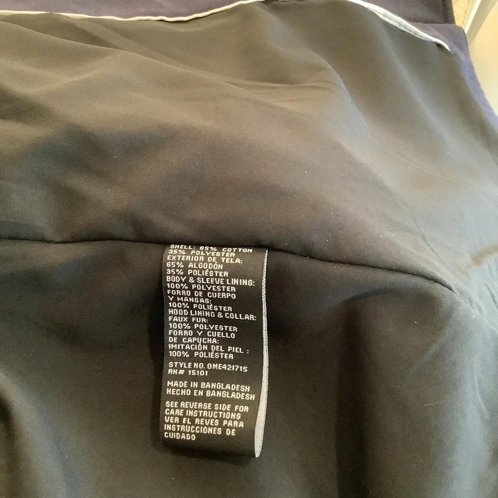 1 Madison Blue Hooded Jacket Size XL